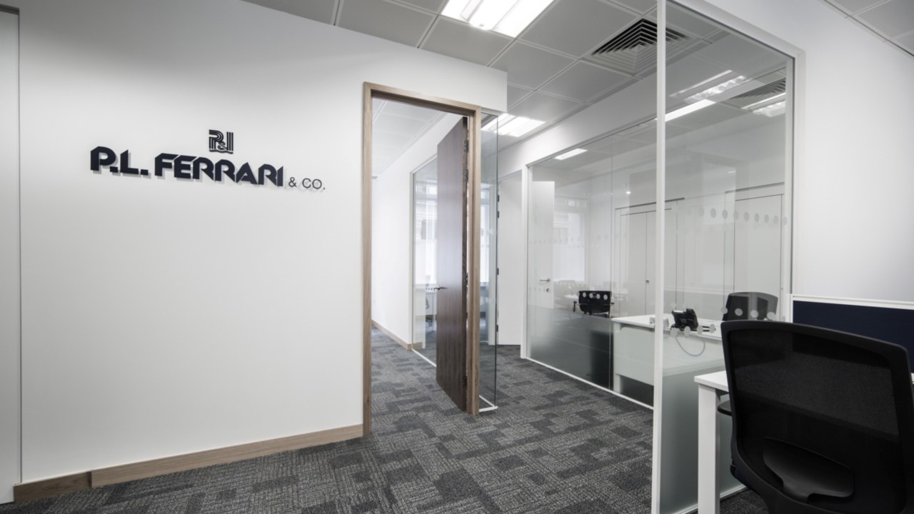 office design for PL Ferrari
