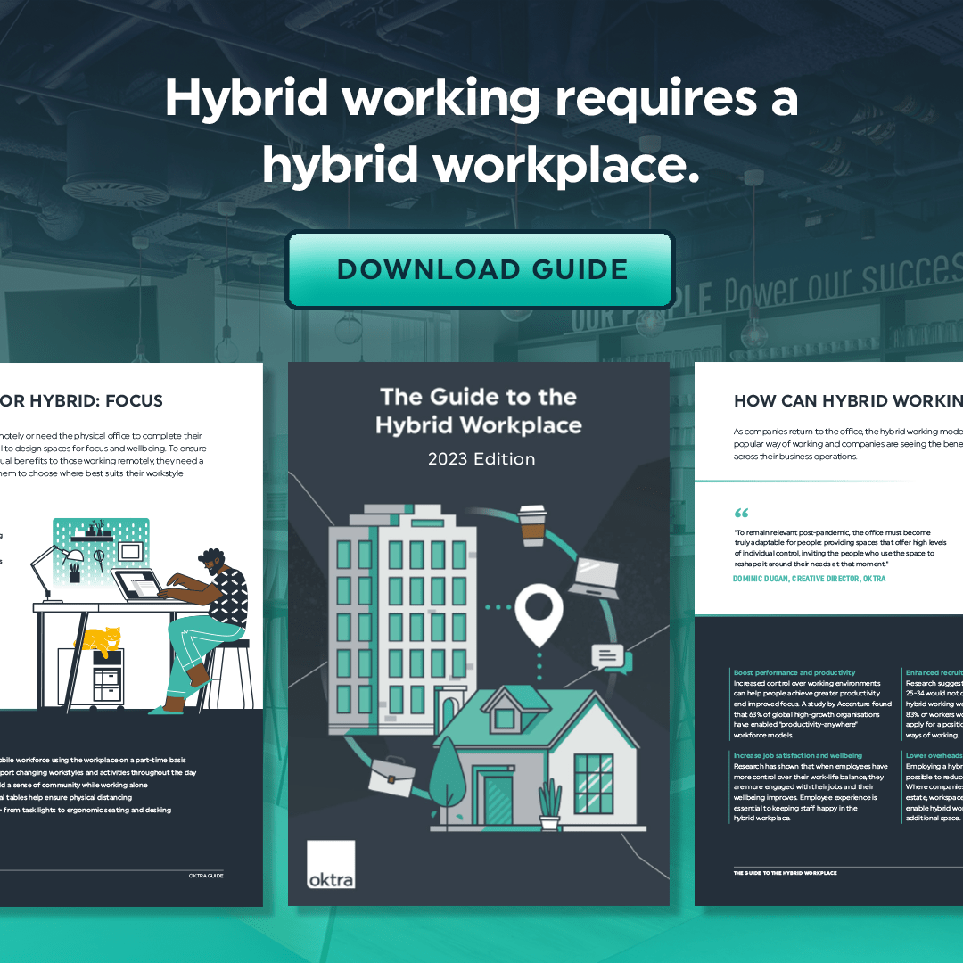 The Guide to the Hybrid Workplace | Free Download | Oktra