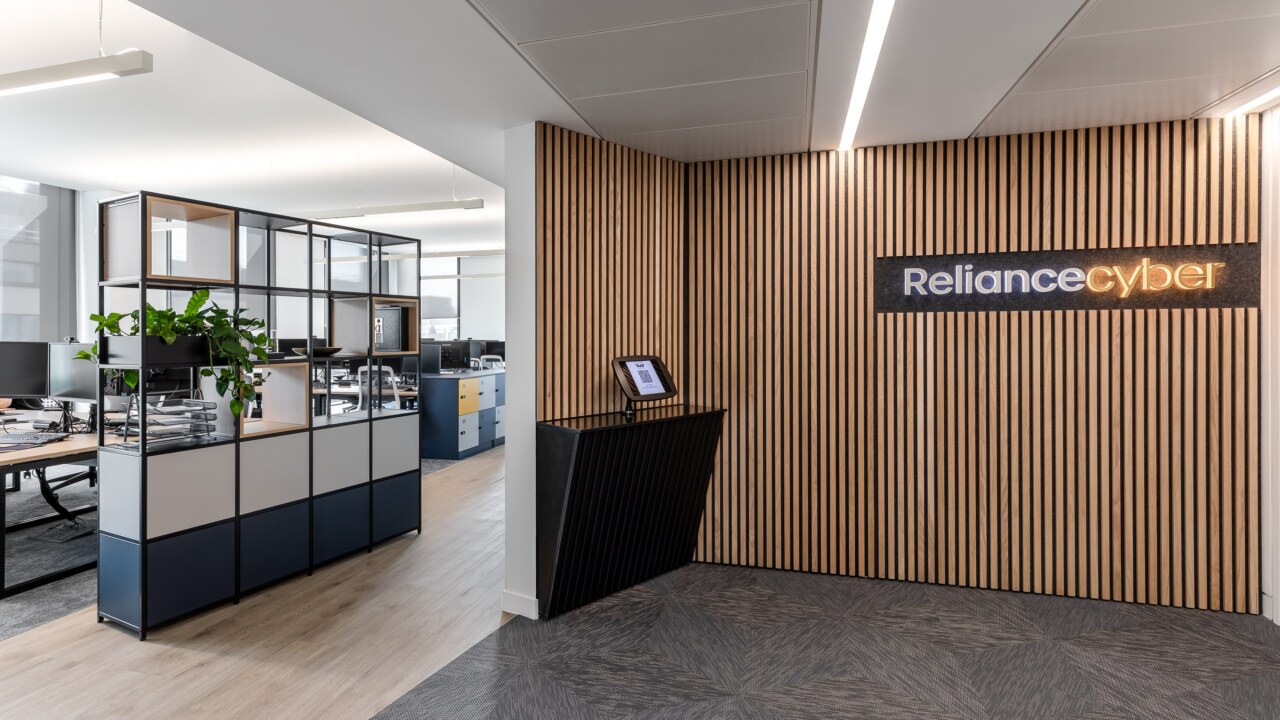 Office Fit Out in London for Technology Firm - Reliance Cyber