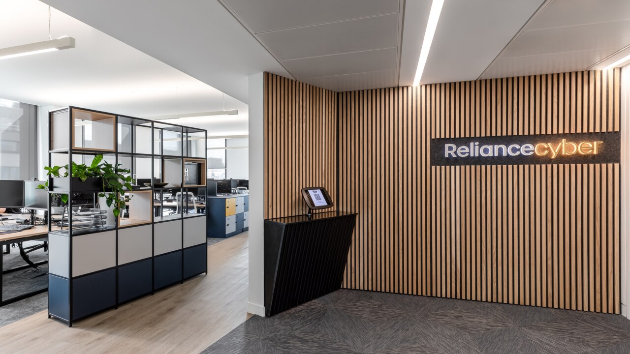 Office Fit Out in London for Technology Firm - Reliance Cyber