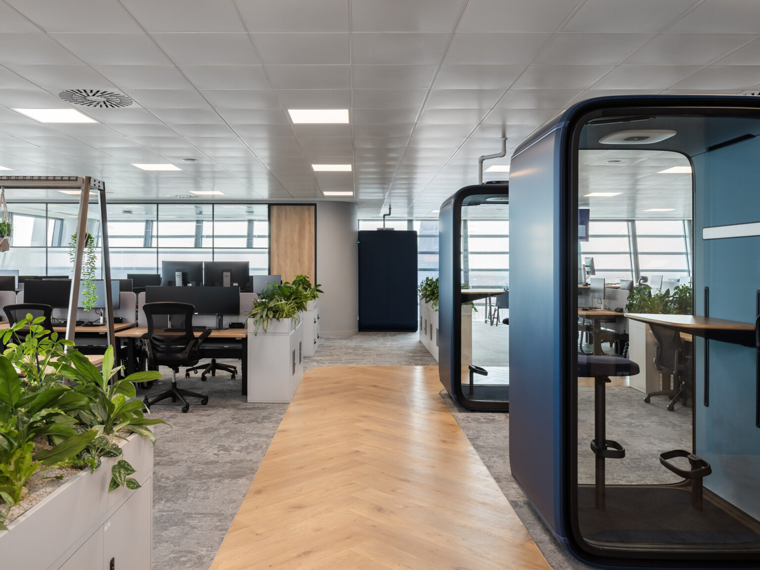 Telefonica Tech Lab Landmark London HQ for Telefónica Tech UK&I | Oktra Case Study